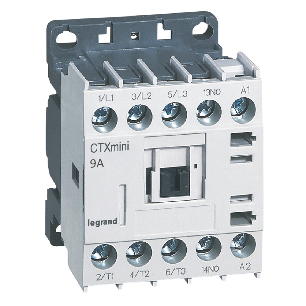 Контактор CTX³ Мини 3P 9A 1но ~24В 417020 Legrand