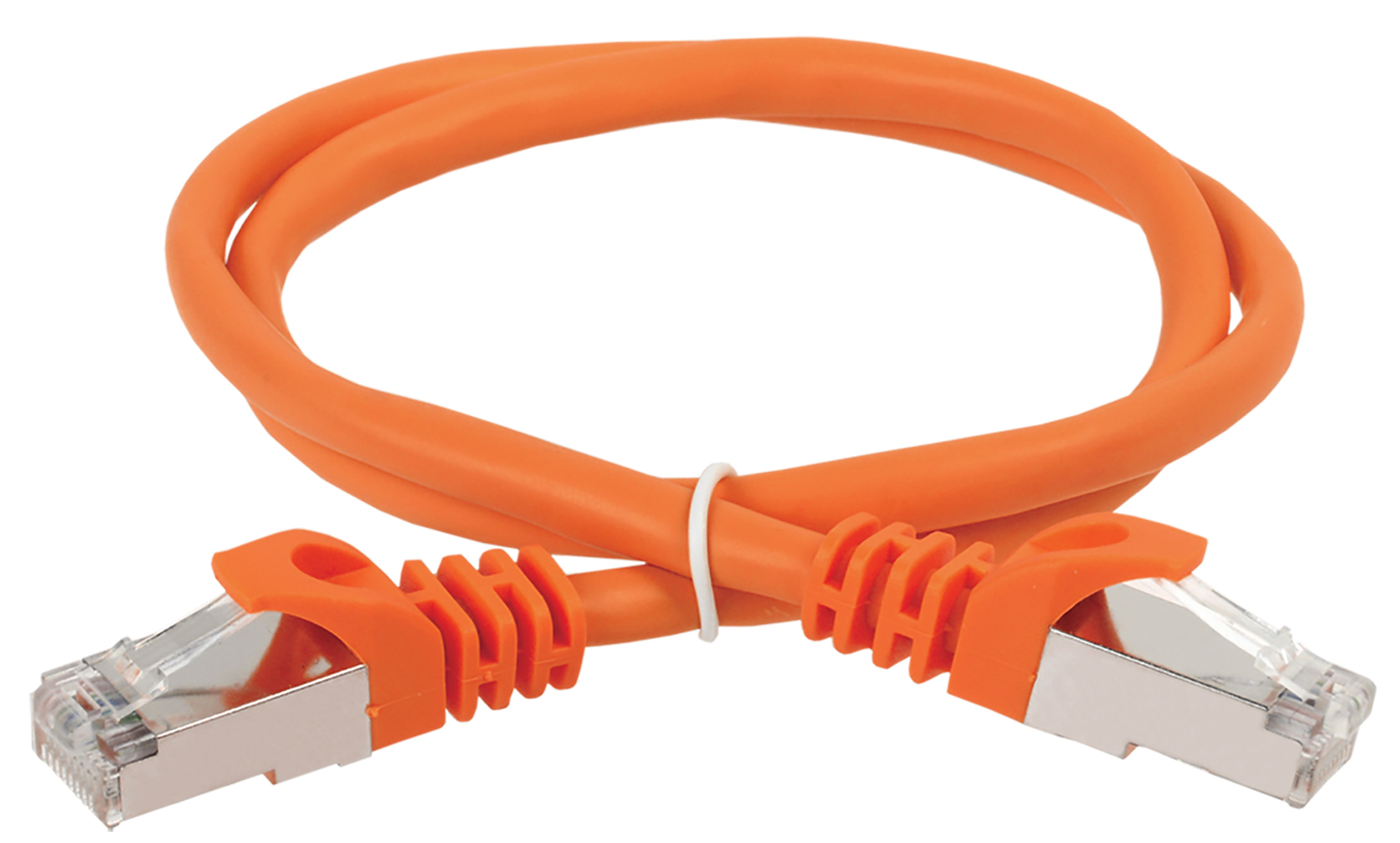 ITK Коммутационный шнур (патч-корд) кат.6 FTP LSZH 15м оранжевый PC07-C6FL-15M IEK