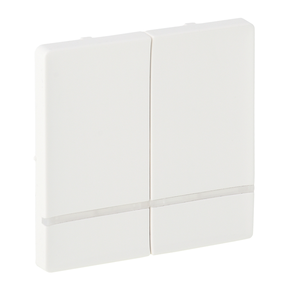 Valena LIFE MyHome Play Zigbee. Лицевая панель для выключателя-радиоприемника 2-канального.Белая 754770 Legrand