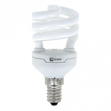 Лампа энергосберегающая HSI-полуспираль 11W 2700K E14 12000h  Simple HSI-T2-11-827-E14  EKF