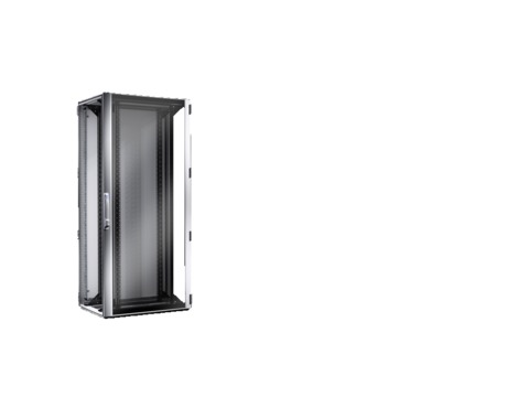 TS IT Шкаф 800x1200x800 24U обзорная дверь спереди IP55/ 19 монтажные рамы стальная дверь сзади 5503131 Rittal