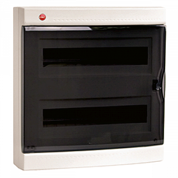 Распределительный шкаф RAMbase, 36 мод., IP41, навесной, пластик, с клеммами 84736 DKC