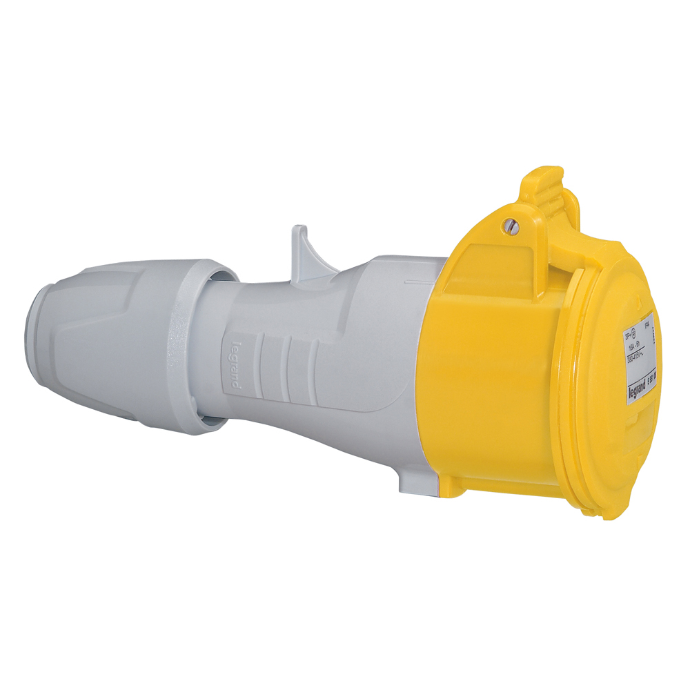 Мобильная розетка - P17 Tempra Pro - IP 44 - 100/130 В~ - 16 A - 3К+З 555102 Legrand