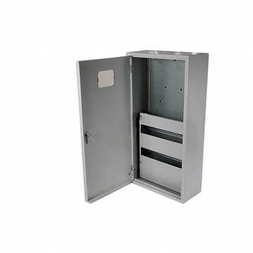 Распределительный шкаф ЩРУН, 30 мод., IP31, навесной, сталь, серая дверь 30403DEK DEKraft