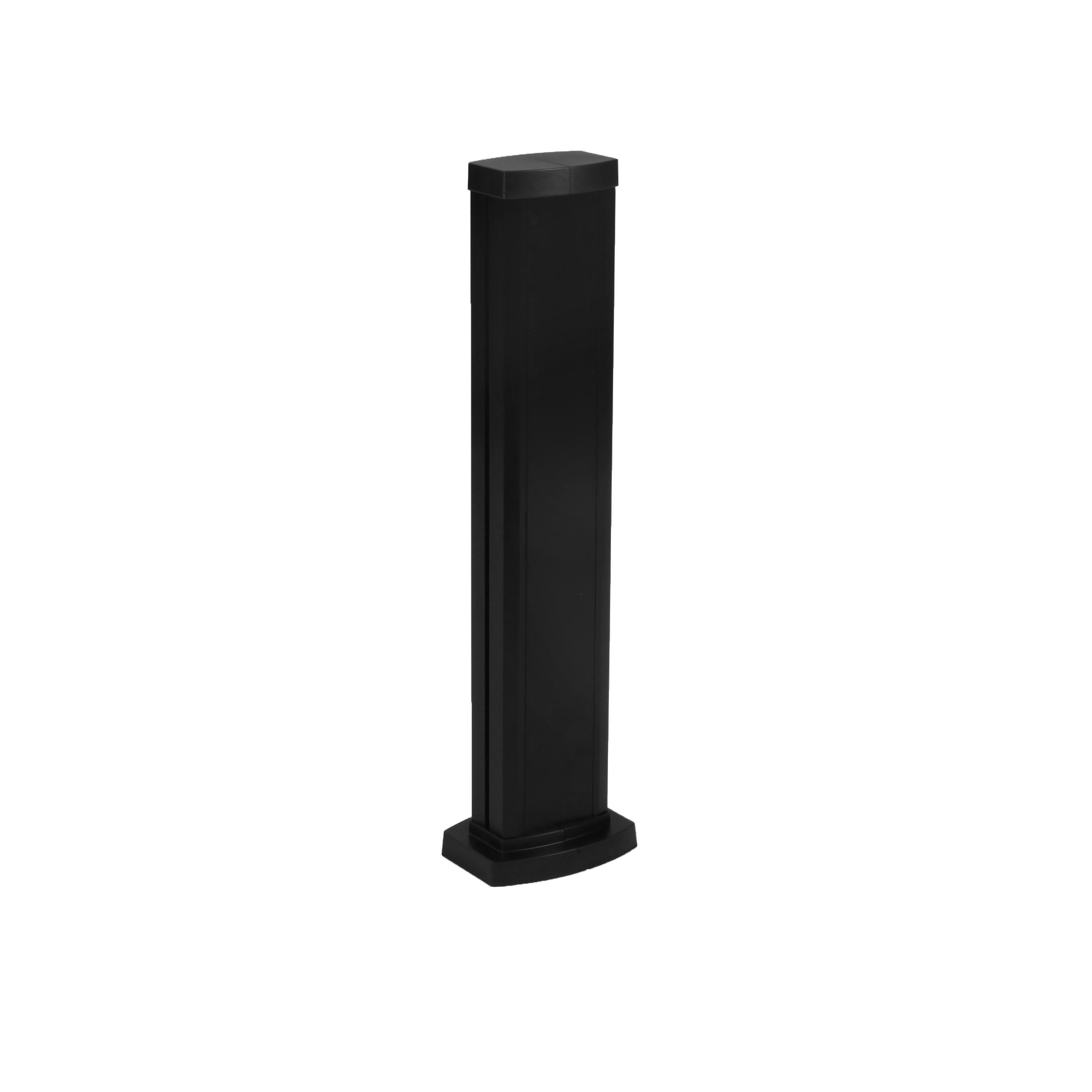 Универсальная мини-колонна алюминиевая с крышкой из алюминия 1 секция, высота 0,68 метра, цвет черный 653105 Legrand