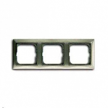 Рамка 3 поста BASIC55, шампань 1725-0-1503 ABB