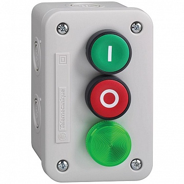 Кнопочный пост Harmony XALE, 2 кнопки XALE33V1M Schneider Electric
