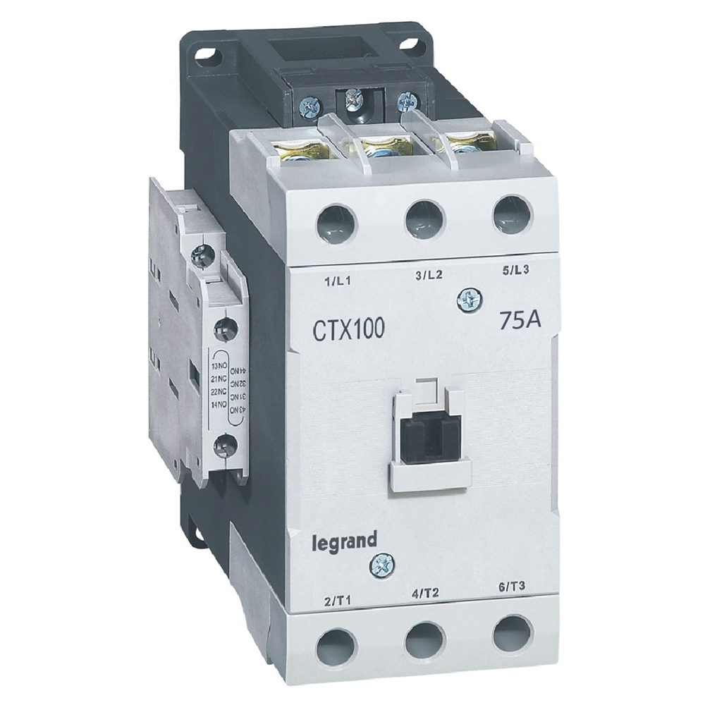 Контактор CTX³ 100 3P 75A 2но2нз ~230В 416186 Legrand