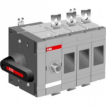 Рубильник OT400 400А 4P, фронтальное исполнение, без рукоятки 1SCA022860R1940 ABB