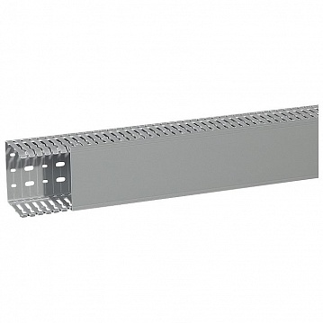 Кабель-канал (крышка + основание) Transcab - 100x80 мм - серый RAL 7030 636121 Legrand