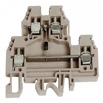 Винтовая клемма с электронными компонентами DKC Quadro 4мм?, серый, ZDS115GR ZDS115GR DKC