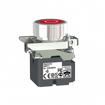 Кнопка Harmony 22 мм² IP65, Красный ZB4RTA432 Schneider Electric