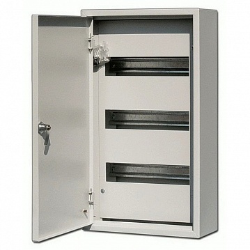 Распределительный шкаф ЩРН, 36 мод., IP54, навесной, сталь, серая дверь 30252DEK DEKraft