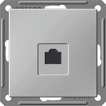 Розетка телефонная 1xRJ11 W59, бук RSI-152T-8-86 Schneider Electric