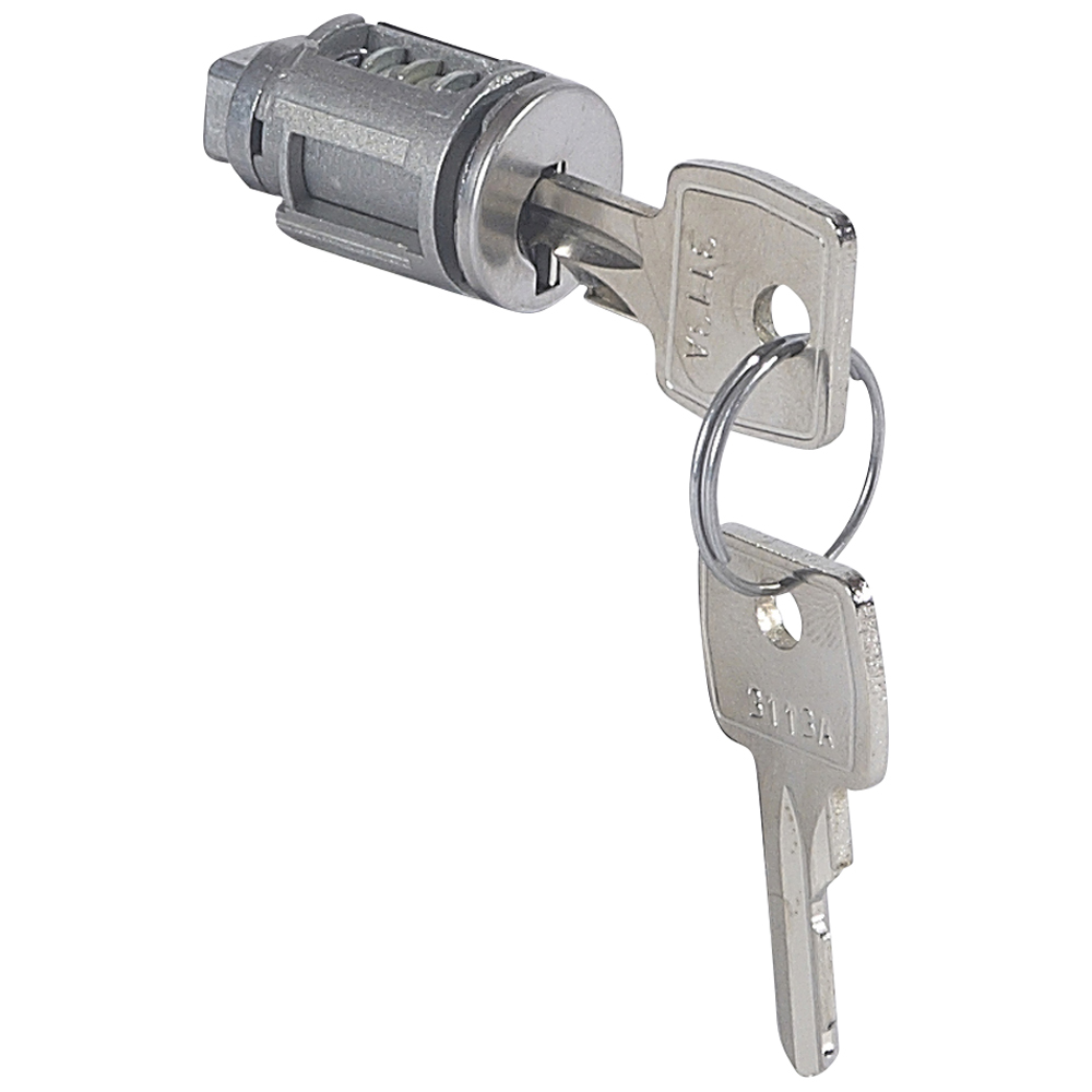 Цилиндр под стандартный ключ для рукоятки Кат. № 0 347 71/72 - для шкафов Altis - для ключа № 3113 A 034788 Legrand