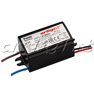 Блок питания ARPV-LV12005 (12V, 0.4A, 5W), 11750 011750 Arlight