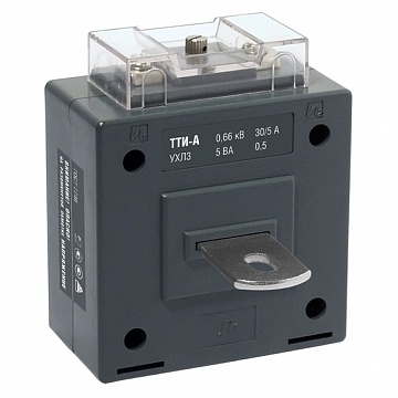 Трансформатор тока ТТИ-А 125/5А 10ВА, кл.т. 0,5 ITT10-2-10-0125 IEK
