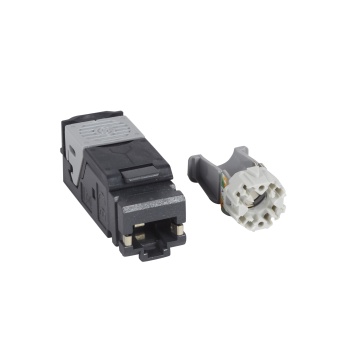 Коннекторы высокой плотности - категория 5е - FTP - 6 x RJ 45 033754 Legrand