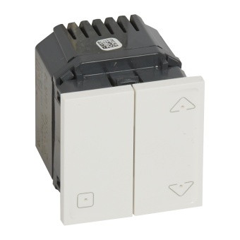 MyHome Play Zigbee. Mosaic. Активатор-приемник (радио) для приводов жалюзи, 1 канал 500ВА 078426 Legrand