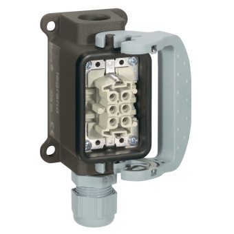 Розетка, выст.400В, 16А 6К+З 052660 Legrand