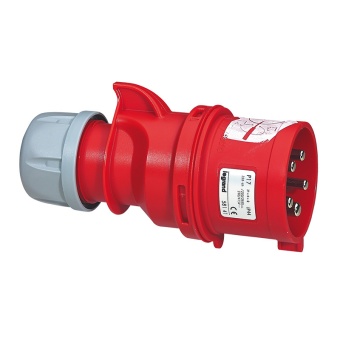 Вилка с переключателем фаз - P17 Tempra Pro - IP 44 - 380/415 В~ - 16 A - 3К+Н+З 057441 Legrand