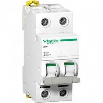 Выключатель нагрузки iSW 2П 63A A9S65263 Schneider Electric