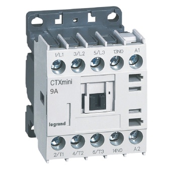 Контактор CTX³ Мини 3P 9A 1но ~24В 417020 Legrand
