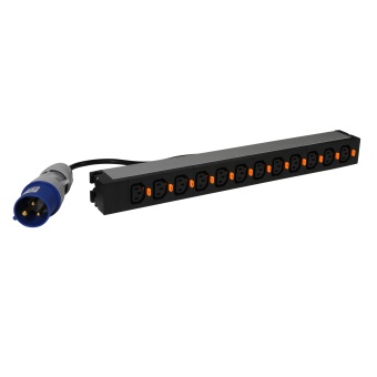 PDU - Блок распределения питания - 12 розеток С13 - шнур питания 3м - 19'' - 16А 646815 Legrand