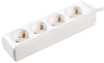 Удлинитель У04 4 места 2P+PE/1,5м 3х1мм2 16А/250В WYP10-16-04-01-Z-17 IEK