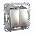 Выключатель для жалюзи кнопочный UNICA TOP, алюминий MGU5.208.30ZD Schneider Electric