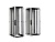 VX IT Шкаф 800x2200x1000 47U standard обзорная и глухая двери 19" профили спереди/сзади 5314126 Rittal