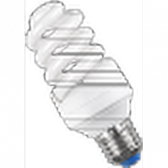 Лампа энергосберегающая КЛЛ спираль КЭЛP-FS Е27 15Вт 2700К -eco LLEP25-27-015-2700-T3 IEK