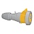 Розетка мобильная - 16 А - 2К+З - 130 В - IP 67 555301 Legrand