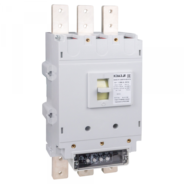 Выключатель автоматический ВА55-41-340010-630А-690AC-УХЛ3 147744 КЭАЗ