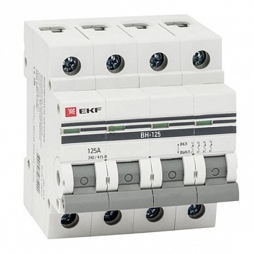 ВН-125, 4P 125А SL125-4-125-pro EKF