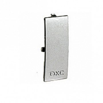 Накладка на стык крышек 60мм² цвет серый металлик (упак. 5шт) 09504G DKC