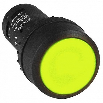 Кнопка 22 мм² 230В, IP54, Оранжевый sw2c-11f-y EKF