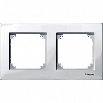 Рамка 2 поста MERTEN M-PLAN, полярно-белый MTN515219 Schneider Electric