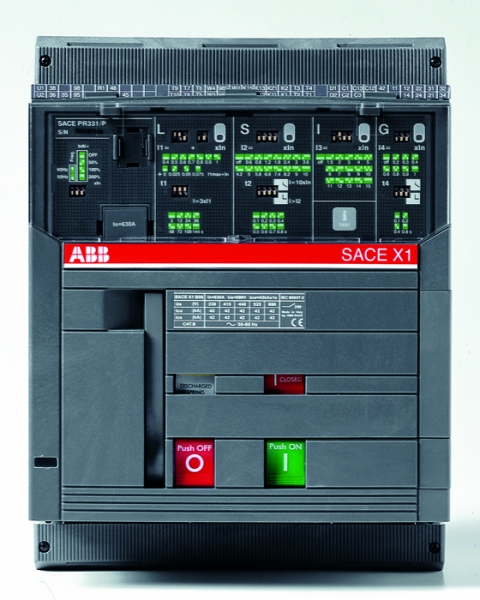 Выключатель автоматический выкатной X1N 630 PR332/P LSIG In=630A 3p W MP 1SDA062196R1 ABB