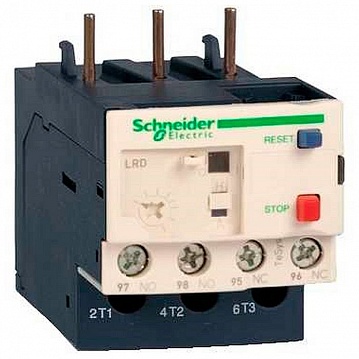 Реле перегрузки тепловое TeSys 0,16-0,25А,класс 10 LR3D026 Schneider Electric