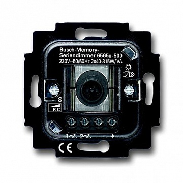 Светорегулятор клавишный коллекции BJE, 315 Вт 6565-0-0057 ABB