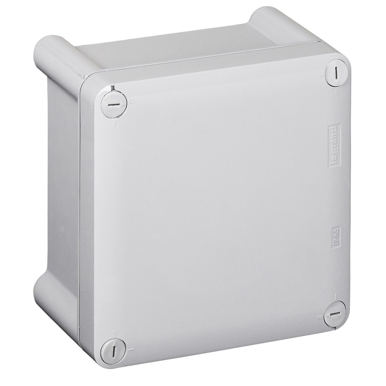 Коробка промышленная пластиковая - IP66 - IK08 - T 029 - 130x130x74 мм - непрозрачная крышка 035013 Legrand