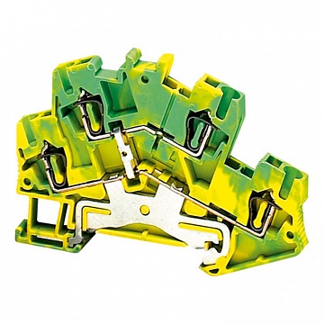 Пружинная клемма для заземления TERMINAL 2,5мм?, желто-зеленый, NSYTRR24DPE NSYTRR24DPE Schneider Electric