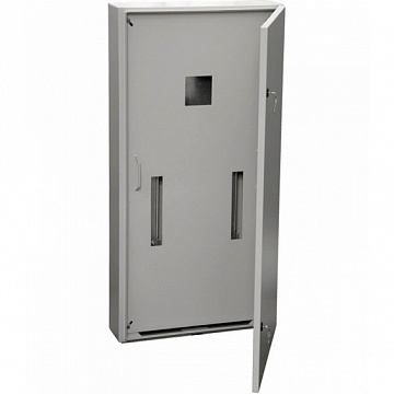 Распределительный шкаф ПР, мод., IP54, навесной, сталь, серая дверь, с клеммами код. YKM14-03-3-54 IEK