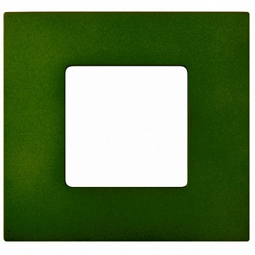 Рамка 1 пост 27 PLAY, зеленый артик 2700617-084 Simon