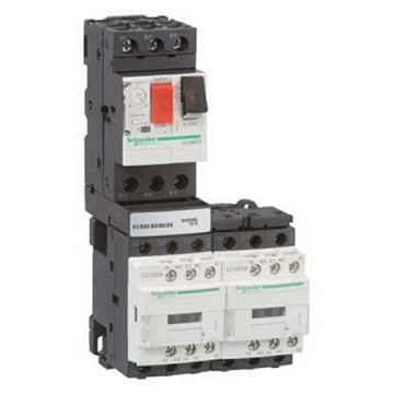 Пускатель TeSys GV2DM 1А, 0.55кВт 400/24В GV2DM206BD Schneider Electric
