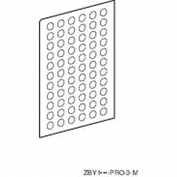 Лист с маркировочными пластинами ZBY1312 Schneider Electric