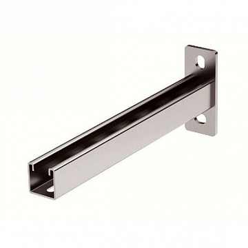 Консоль одиночная, 41х41мм² осн.600, нержавеющая (упак. 1шт) BBP4160INOX DKC