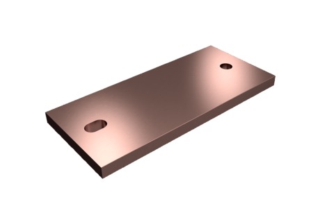 SV Соединители PE/PEN 80х10мм L=180мм 2шт 9686589 Rittal