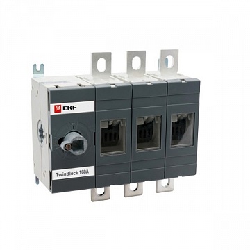 Рубильник PROxima 200А 3P, фронтальное исполнение, без рукоятки tb-s-200-3p EKF